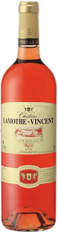 Envoi gratuit | Vin rose Vignobles Vincent Château Lamothe Vincent Jeune A.O.C. Bordeaux France Merlot, Cabernet Sauvignon, Cabernet Franc 75 cl