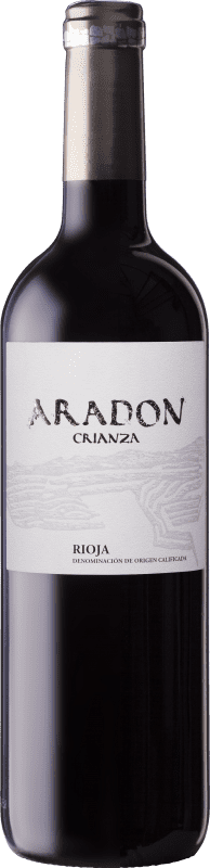 Kostenloser Versand | Rotwein Aradón Alterung D.O.Ca. Rioja La Rioja Spanien Tempranillo, Grenache, Mazuelo, Carignan 75 cl