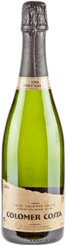 10,95 € | Белое игристое Vins i Caves Colomer Costa Природа Брута Резерв D.O. Cava Каталония Испания Macabeo, Xarel·lo, Parellada 75 cl