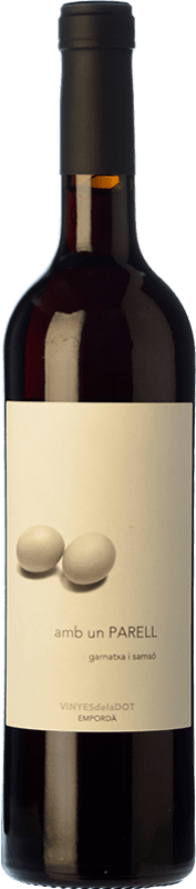 Spedizione Gratuita | Vino rosso Vinyes de La Dot Amb un Parell Negre Giovane D.O. Empordà Catalogna Spagna 75 cl