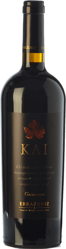 Бесплатная доставка | Красное вино Viña Errazuriz Kai Чили Syrah, Carmenère 75 cl