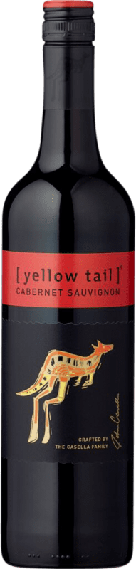 12,95 € | Красное вино Yellow Tail Австралия Cabernet Sauvignon — Каберне Совиньон 75 cl