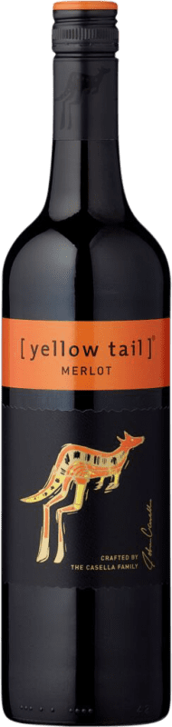 Envoi gratuit | Vin rouge Yellow Tail Australie Merlot 75 cl