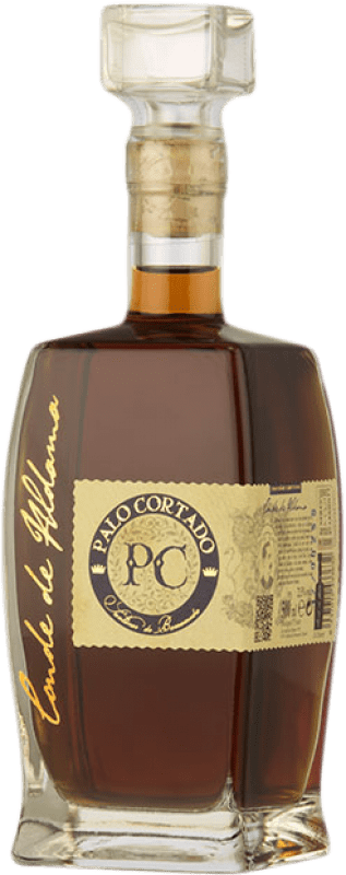 Free Shipping | Fortified wine Yuste Conde de Aldama Palo Cortado D.O. Jerez-Xérès-Sherry Andalusia Spain Palomino Fino Medium Bottle 50 cl