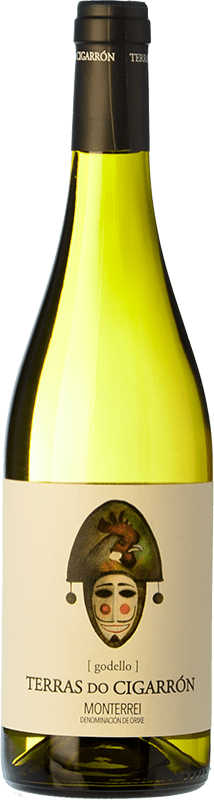 Envio grátis | Vinho branco Martín Códax Terras do Cigarrón D.O. Monterrei Espanha Godello 75 cl