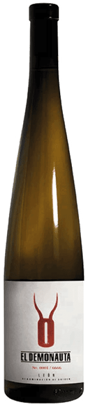 Envío gratis | Vino blanco Meoriga El Demonauta D.O. León España Albarín Botella 75 cl