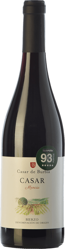 Free Shipping | Red wine Casar de Burbia Crianza D.O. Bierzo Spain Mencía Bottle 75 cl