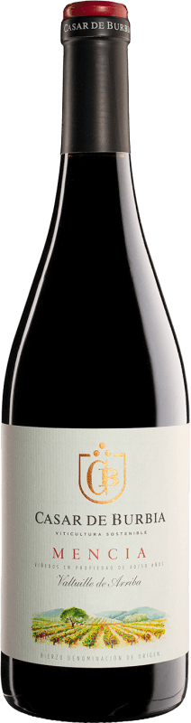 10,95 € | Red wine Casar de Burbia Aged D.O. Bierzo Castilla y León Spain Mencía 75 cl