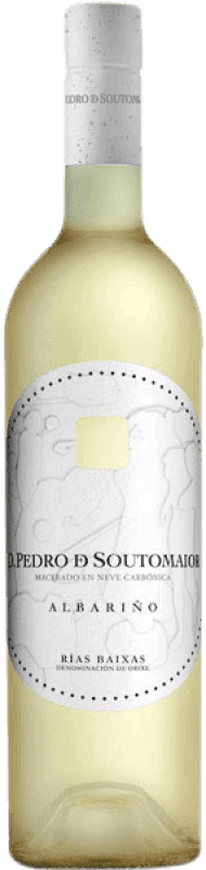 Vino bianco Adegas Galegas Don Pedro de Soutomaior Neve D.O. Rías Baixas Spagna Albariño Bottiglia 75 cl