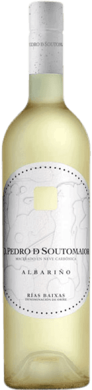 Free Shipping | White wine Adegas Galegas Don Pedro de Soutomaior Neve D.O. Rías Baixas Spain Albariño Bottle 75 cl