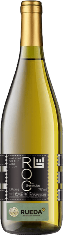 13,95 € 送料無料 | 白ワイン Esencias RO&C Verdejo Joven D.O. Rueda カスティーリャ・イ・レオン スペイン Chardonnay, Verdejo ボトル 75 cl