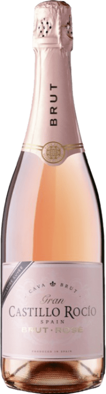 ロゼスパークリングワイン Hammeken Gran Castillo Rocío Rosé Brut D.O. Cava スペイン Grenache, Monastrell, Pinot Black 75 cl