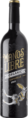 Hammeken Manos Libre Organic Tempranillo Vino de la Tierra de Castilla Young 75 cl