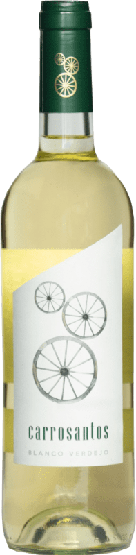 1,95 € Spedizione Gratuita | Vino bianco Thesaurus Carrosantos Giovane I.G.P. Vino de la Tierra de Castilla y León