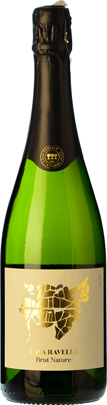 11,95 € | 白スパークリングワイン Casa Ravella ブルットの自然 D.O. Cava カタロニア スペイン Xarel·lo, Chardonnay, Parellada 75 cl