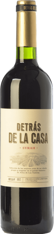 14,95 € Free Shipping | Red wine Castaño Detrás de la Casa Crianza D.O. Yecla Region of Murcia Spain Syrah Magnum Bottle 1,5 L