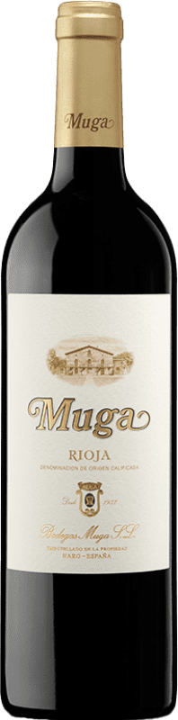 59,95 € Envio grátis | Vinho tinto Muga Crianza D.O.Ca. Rioja Garrafa Magnum 1,5 L