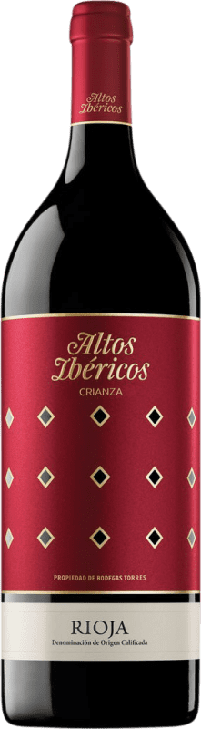 14,95 € | 红酒 Torres Altos Ibéricos 岁 D.O.Ca. Rioja 拉里奥哈 西班牙 Tempranillo 瓶子 Magnum 1,5 L