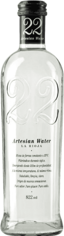 Envío gratis | Agua 22 Artesian Water Mineral Natural España 80 cl