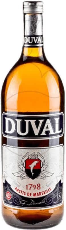 28,95 € Kostenloser Versand | Pastis Martini Duval Magnumflasche 1,5 L Anis