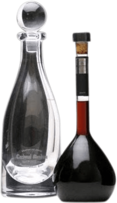 Envio grátis | Brandy Conhaque Sánchez Romate N.P.U. Non Plus Ultra Cardenal Mendoza Luxury — Luxo Espanha Garrafa Medium 50 cl