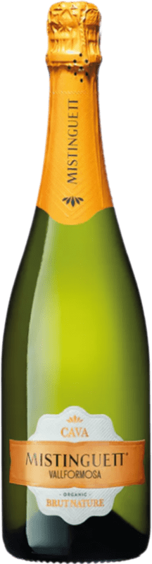 Envio grátis | Espumante branco Vallformosa Mistinguett Brut Nature D.O. Cava Catalunha Espanha Macabeo, Xarel·lo, Parellada 75 cl