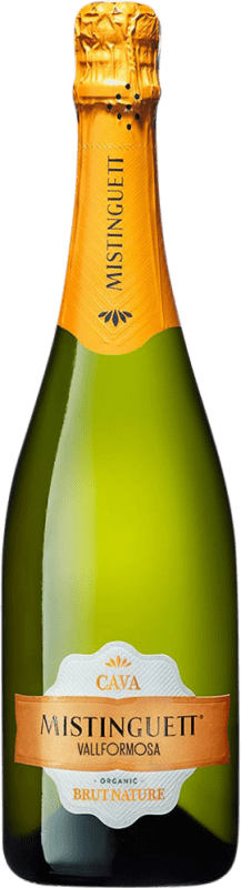 Kostenloser Versand | Weißer Sekt Vallformosa Mistinguett Brut Nature D.O. Cava Katalonien Spanien Macabeo, Xarel·lo, Parellada 75 cl