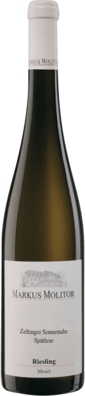 38,95 € Envío gratis | Vino blanco Markus Molitor Zeltinger Sonnenuhr Spätlese Seco Q.b.A. Mosel