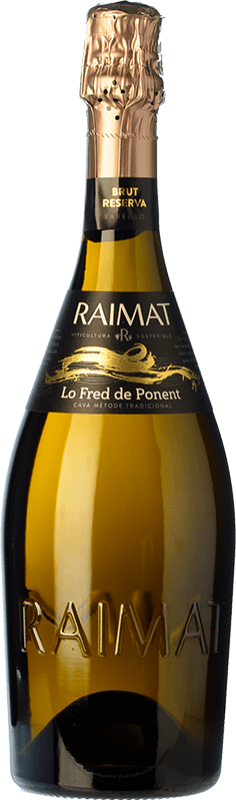 14,95 € | White Sparkling Wine Raimat Lo Fred de Ponent Brut Reserve D.O. Cava Catalonia Spain Pinot Black, Chardonnay 75 cl