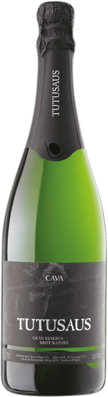 Kostenloser Versand | Weißer Sekt VallDolina Tutusaus Große Reserve — Lange Reifung D.O. Cava Katalonien Spanien Macabeo, Xarel·lo, Chardonnay, Parellada 75 cl