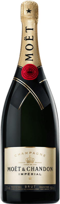 2 208,95 € | White Sparkling Wine Moët & Chandon Brut Impérial — Imperial Grand Reserve — Long Barrel-Aged A.O.C. Champagne Champagne France Pinot Noir, Chardonnay, Pinot Meunier Balthazar Bottle 12 L