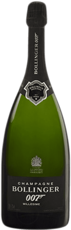 315,95 € Kostenloser Versand | Weißer Sekt Bollinger 007 Brut Große Reserve A.O.C. Champagne Magnum-Flasche 1,5 L