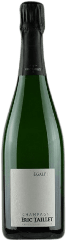 免费送货 | 白起泡酒 Eric Taillet Egali'T Brut — 起泡酒 干型 特级珍藏 A.O.C. Champagne 香槟酒 法国 Pinot Noir — 黑皮诺, Chardonnay — 莎当妮, Pinot Meunier — 黑皮诺·莫尼耶 75 cl