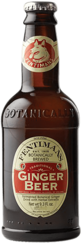 3,95 € Envío gratis | Refrescos y Mixers Fentimans Ginger Beer Botellín 20 cl
