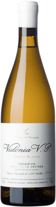 64,95 € | Vinho Branco Suertes del Marqués Vidonia Viñedos Propios D.O. Valle de la Orotava Ilhas Canárias Espanha Listán 75 cl