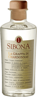 Бесплатная доставка | Граппа Sibona Италия Chardonnay бутылка Medium 50 cl