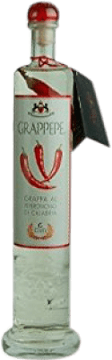 Envio grátis | Aguardente Grappa Fratelli Caffo Grappepe Itália Garrafa Medium 50 cl