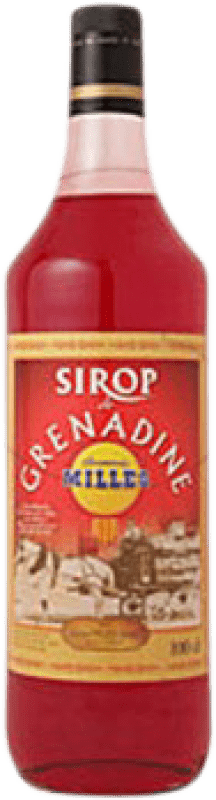 Envío gratis | Sirope para Cóctel Millàs Francia 1 L Grenadine — Granadina Sin Alcohol