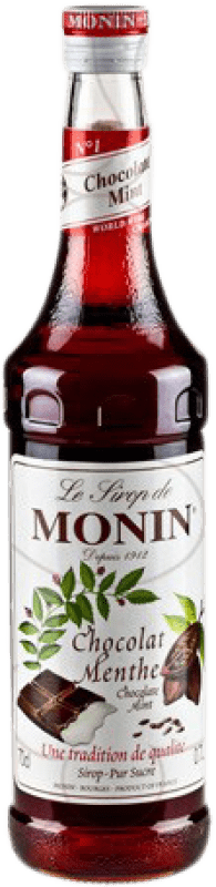 免费送货 | Schnapp Monin Sirope Chocolate Mentolado Chocolat Menthe 法国 70 cl 不含酒精