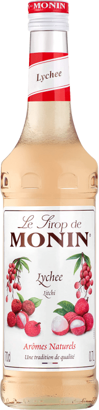 Envio grátis | Schnapp Monin Sirope Lychee Litchi França 70 cl Sem Álcool