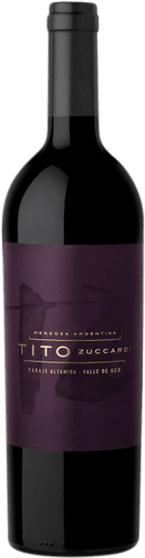Бесплатная доставка | Красное вино Zuccardi Tito I.G. Mendoza Мендоса Аргентина Cabernet Franc — Каберне Фран, Malbec — Мальбек 75 cl