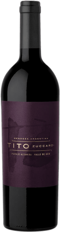 Free Shipping | Red wine Zuccardi Tito I.G. Mendoza Mendoza Argentina Cabernet Franc, Malbec 75 cl