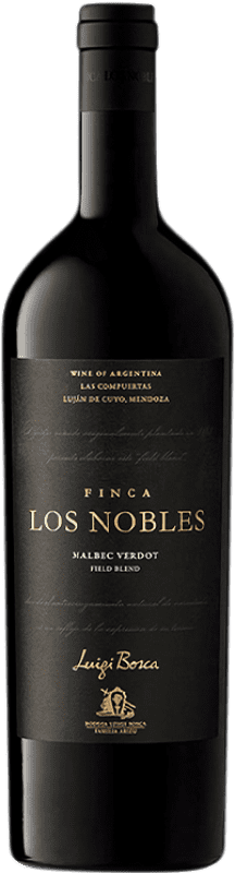 Бесплатная доставка | Красное вино Luigi Bosca Finca Los Nobles I.G. Mendoza Мендоса Аргентина Malbec — Мальбек, Petit Verdot 75 cl