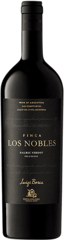 Бесплатная доставка | Красное вино Luigi Bosca Finca Los Nobles I.G. Mendoza Мендоса Аргентина Malbec, Petit Verdot 75 cl