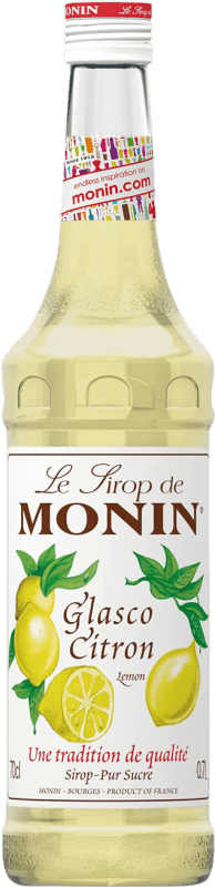 免费送货 | Schnapp Monin Sirope Limón Glasco Citron Lemon 法国 70 cl 不含酒精