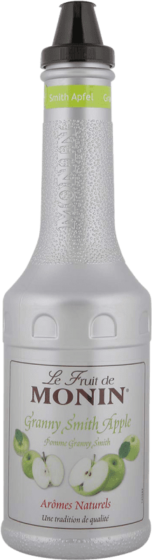 Envio grátis | Schnapp Monin Puré Manzana Verde Granny Smith Apple França 1 L Sem Álcool