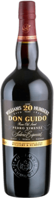 Envio grátis | Vinho fortificado Williams & Humbert P.X. Don Guido D.O. Jerez-Xérès-Sherry Andalucía y Extremadura Espanha Pedro Ximénez 20 Anos Garrafa Medium 50 cl