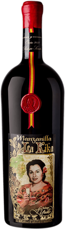 66,95 € | Likörwein Yuste La Kika D.O. Manzanilla-Sanlúcar de Barrameda Andalusien Spanien Palomino Fino Magnum-Flasche 1,5 L