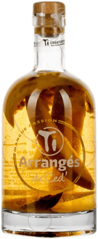 Envio grátis | Licores Ti Arrangés de Ced' Mangue Passion França 70 cl