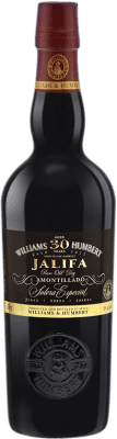 免费送货 | 加强葡萄酒 Williams & Humbert Jalifa Solera — 雪利酒系统, Amontillado — 阿蒙提亚多酒, 特别 VORS Very Old Rare Sherry — 极其稀有陈年雪莉酒 D.O. Jerez-Xérès-Sherry 安达卢西亚 西班牙 Palomino Fino 30 岁 中瓶装 50 cl